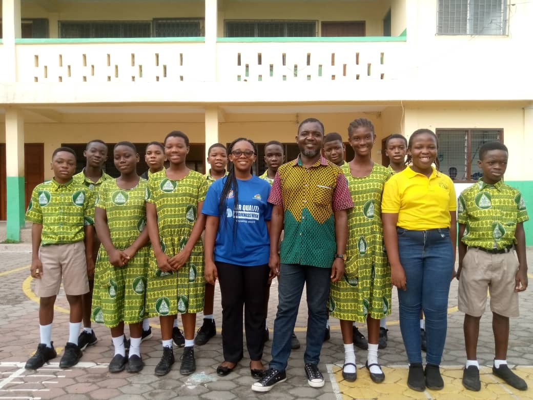 School engagement at the Additrom School, Adabraka